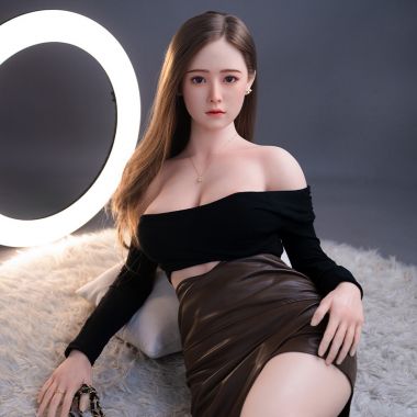 硅胶实体娃娃成人情趣性玩偶159cm全身TPE材质+TPE头+戴假发